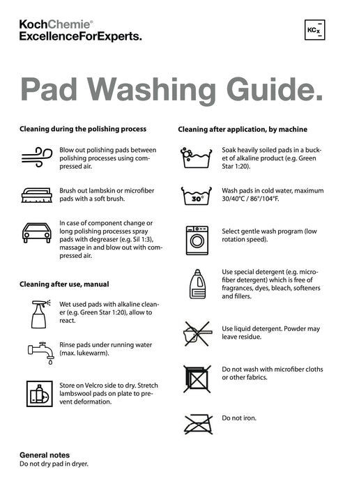 Koch-Chemie Polish & Sealing Foam Pad